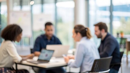 Team education and skill development meeting — digital marketing focus in corporate setting