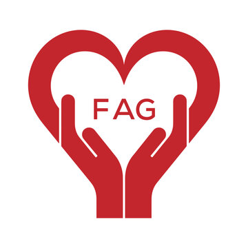 FEO Heart Care Logo &ndash; Charity, Healthcare and Community Support Icon. FEO Letter Logo.
