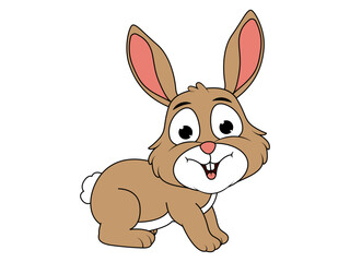Cute Rabbit Animal Cartoon 