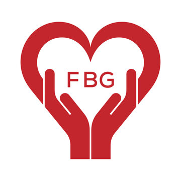 FEO Heart Care Logo &ndash; Charity, Healthcare and Community Support Icon. FEO Letter Logo.
