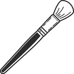 Naklejka premium brush and spoon