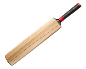 Cricket Bat – Sports Equipment – Isolated on White Background – PNG – GENERATIVE AI