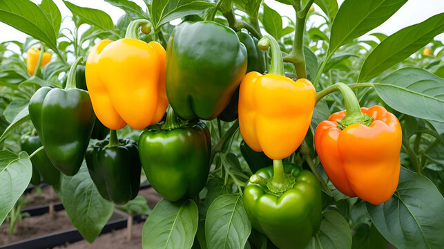 Varieties of sweet peppers used as a gene pool for plant breeding purposes in Dutch horticulture