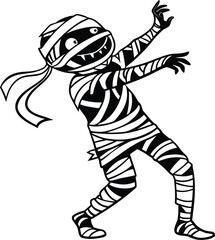 Fototapeta premium Dancing Monsters vector file, Dancing Monsters vector eps