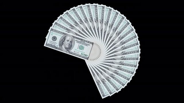 Money Spinning Animation