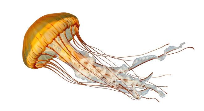 Isolated Jellyfish