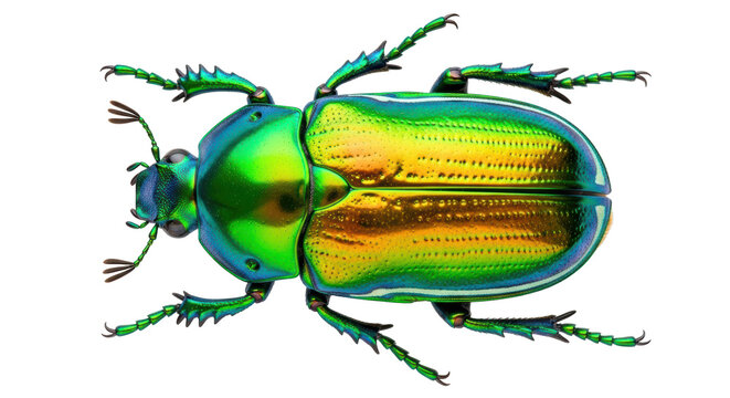 Isolated Jewel Beetle