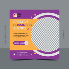 modern business social media  template