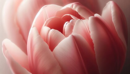 Blooming flowers, delicate and beautiful tulip petals, bouquet of tulips, macro photography of spring flowers.