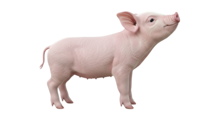 Isolated Piglet