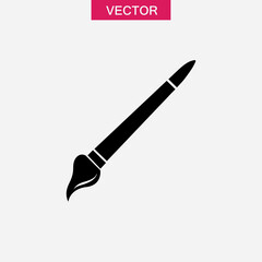 Brush icon vector set collection for web simple illustration for web and app..eps