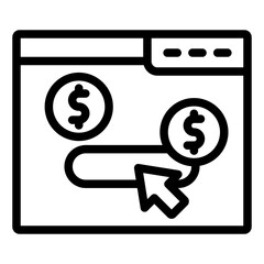 pay perclick icon