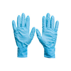 Obraz premium A pair of disposable surgical gloves used for medical and healthcare purposes