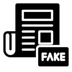 fake news icon