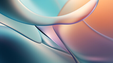 Abstract liquid fluid circles background