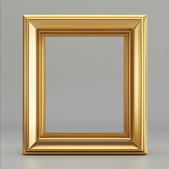 india shine golden simple design square pillar frame front view with golden simple india design under pillar