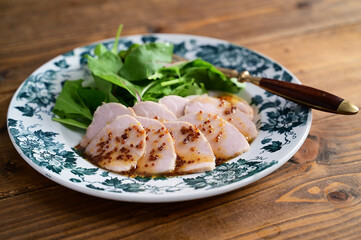 ローストポークハニーマスタードソース