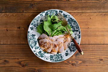 ローストポークハニーマスタードソース