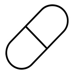 Obraz premium capsule icon design