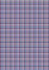 Vintage vector wallpaper with pink and white gingham checkered pattern on a seamless textile backdrop