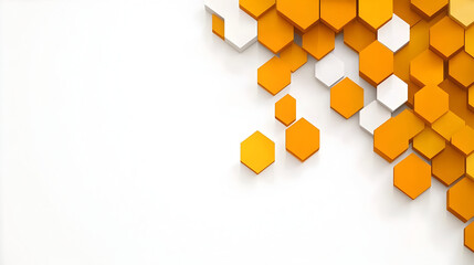 Yellow orange red abstract background for design. Geometric shapes. Triangles, squares, stripes, lines