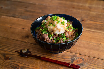 おろし牛丼