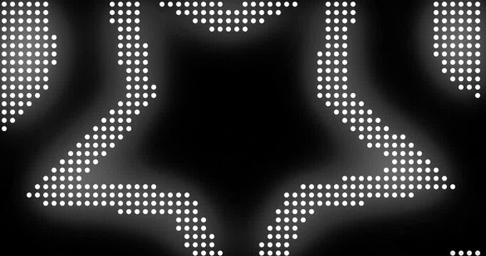Background star studio concert pixel dot light lamp