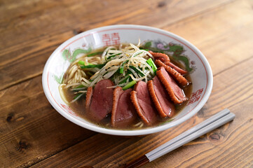 鴨醤油ラーメン