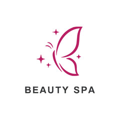 Beauty spa logo icon design