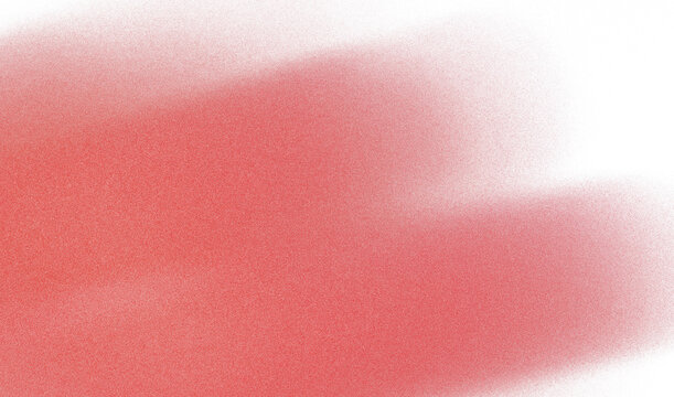 Aesthetic abstract element of iridescent red and orange glowing color gradient blurred on a transparent background