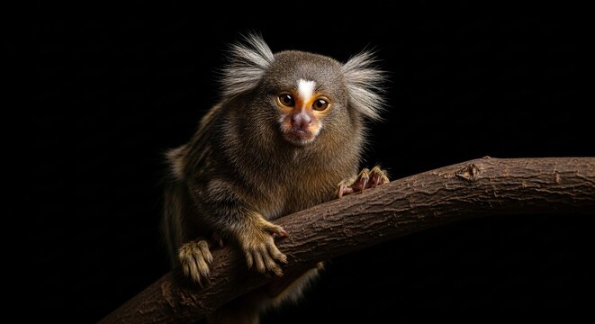 Cute-Pygmy-Marmoset-Perched-Cinematic-Portrait