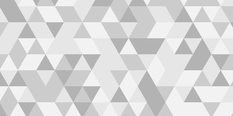Abstract Overlap random vector element modern overlay diamond triangle mosaic paper white and gray low polygon web brochure layer space texture background.	