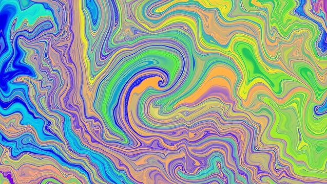 abstract colorful background with circles