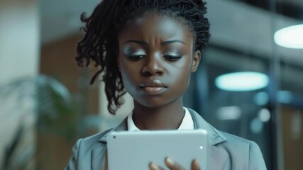 A person holding a tablet computer - Powered by Adobe