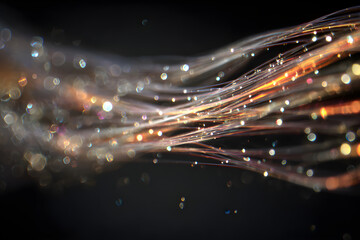 Obraz premium Discover the Radiant Beauty and Versatility of Fiber Optic Lights for Home Decor and Event Lighting