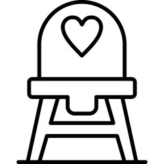 Baby Chair Icon
