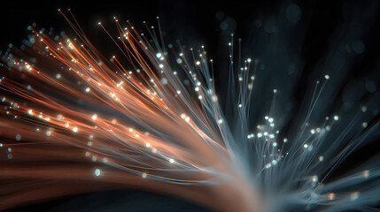 Obraz premium Discover the Radiant Beauty and Versatility of Fiber Optic Lights for Home Decor and Event Lighting