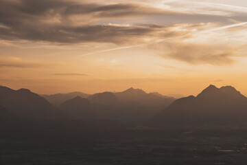 Fototapeta premium mountain top view