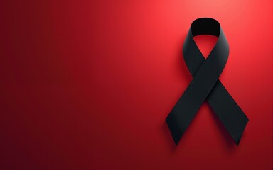 National black hiv aids awareness day background design template. Design for banner, cards, prints, social media, poster, flyer and background design template. High quality