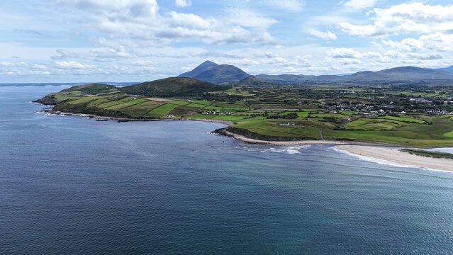 plage de Carrowmore en Irlande dans le comt&eacute; de Mayo