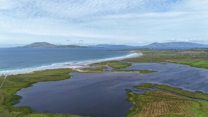 pont de Bunlahinch entre Wesport et Galway en Irlande