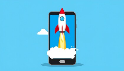 Rocket Launching from Smartphone Screen (1)