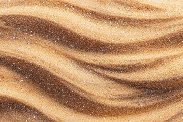 Wavy Brown and Beige Abstract Background Texture