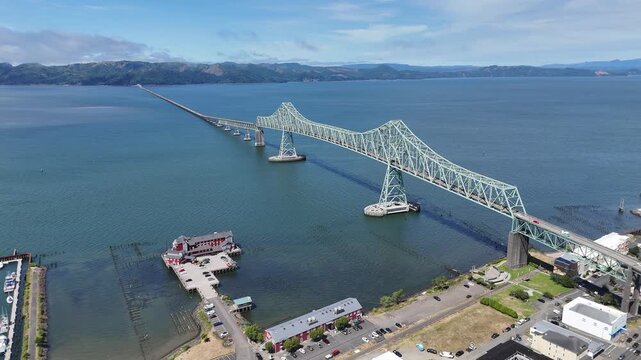 Astoria Megler Bridge Columbia river Pacific Northwest