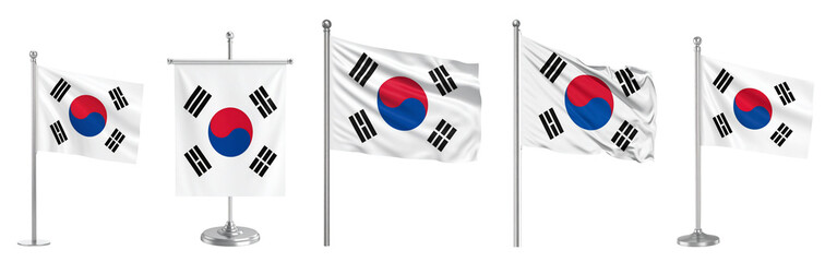  Illustration South Korea Flag