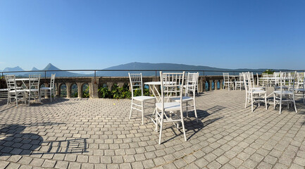 Lac d'Annecy, Menthon Saint-Bernard, terrasse panoramique