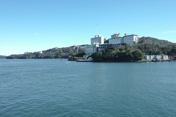 Fototapeta premium 三重県_鳥羽港_伊勢湾フェリー