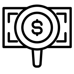 Risk analysis icon in vector illustration