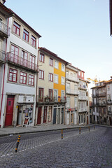 Fototapeta premium Old town streets in Porto, Portugal 