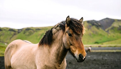 Obraz premium Horse in a meadow